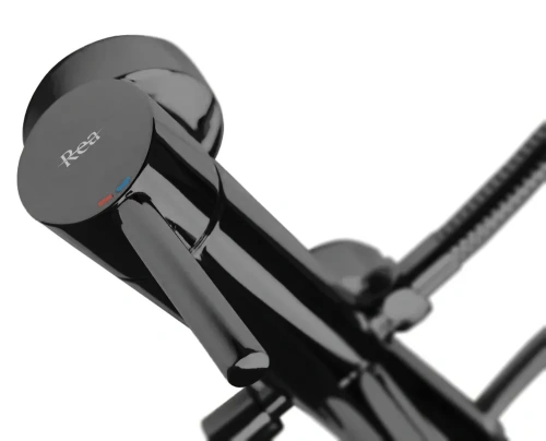 Смеситель для ванны Rea Lungo Black Metallic B4422