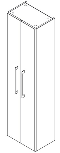 Пенал подвесной Caprigo Accord 45 2251-SF004