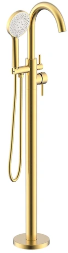 Смеситель для ванны Nemo Round NM-2354BG brush gold