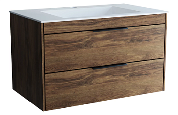 Тумба подвесная Vincea Chiara 2D VMC-2C2800CO C.Oak