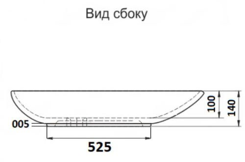 Умывальник CeramaLux 7862