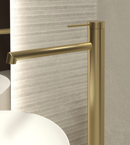 Смеситель для раковины Vincea Rim VFBF-2R1BG