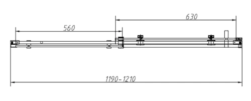 Душевая дверь Vincea Como-N VDS-4CN120CGB