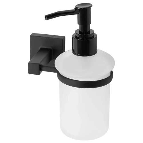 Дозатор для мыла Rea black matt 77043
