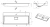Умывальник Versalia Absolute 80 black Умывальник Versalia Absolute 80 black