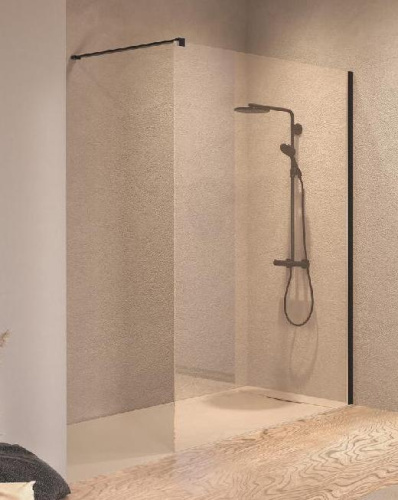 Душевая стенка Kolpa-San Calypso WO 100 black transparent 517580