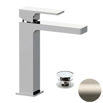 Смеситель для раковины Remer Absolute AU10ACCXV, сталь