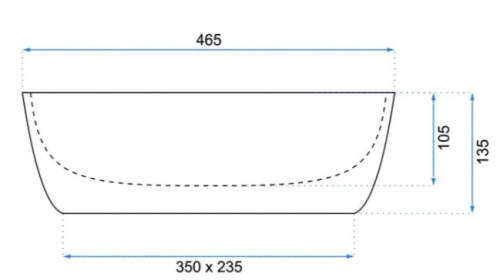 Умывальник Rea Belinda Wood U5051