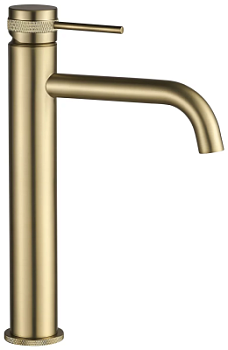 Смеситель для умывальника Rea Lungo Grip gold matt B6896
