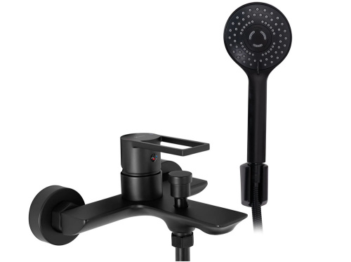 Смеситель для ванны Rea Flip Black matt B2003