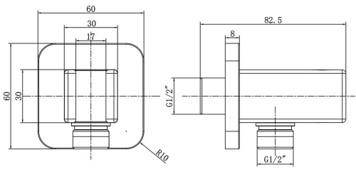 Держатель ручного душа Vincea VSC-32GM