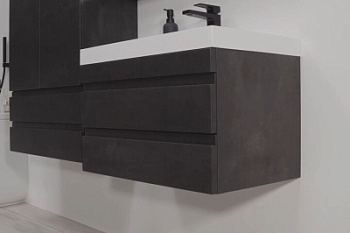 Тумба подвесная Kolpa-san Naomi OUN 120 Dark concrete 546050