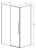 Душевой уголок Vincea Slim-N VSR-4SN8011CLG
